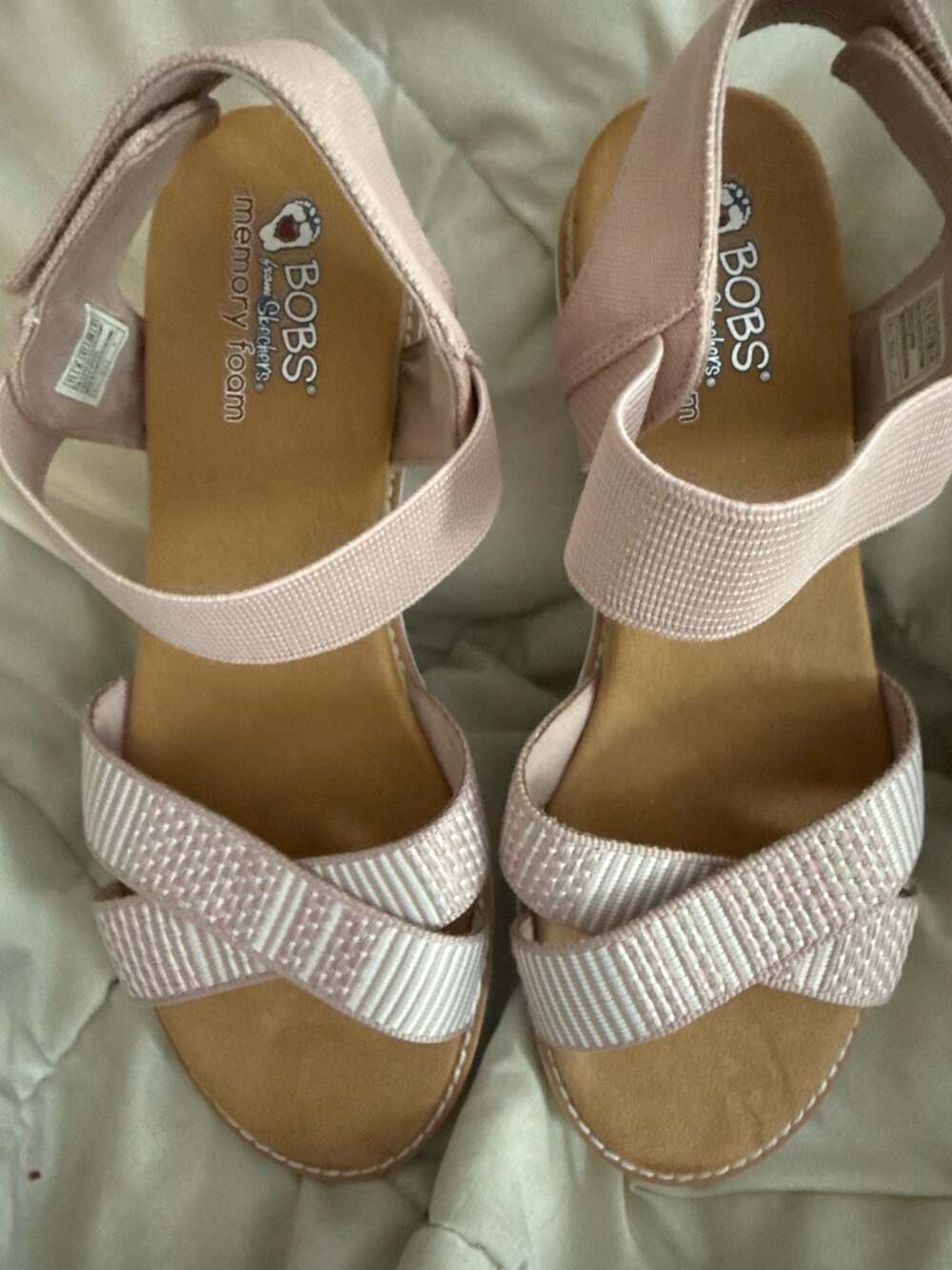 Bobs From Skechers wedge sandals